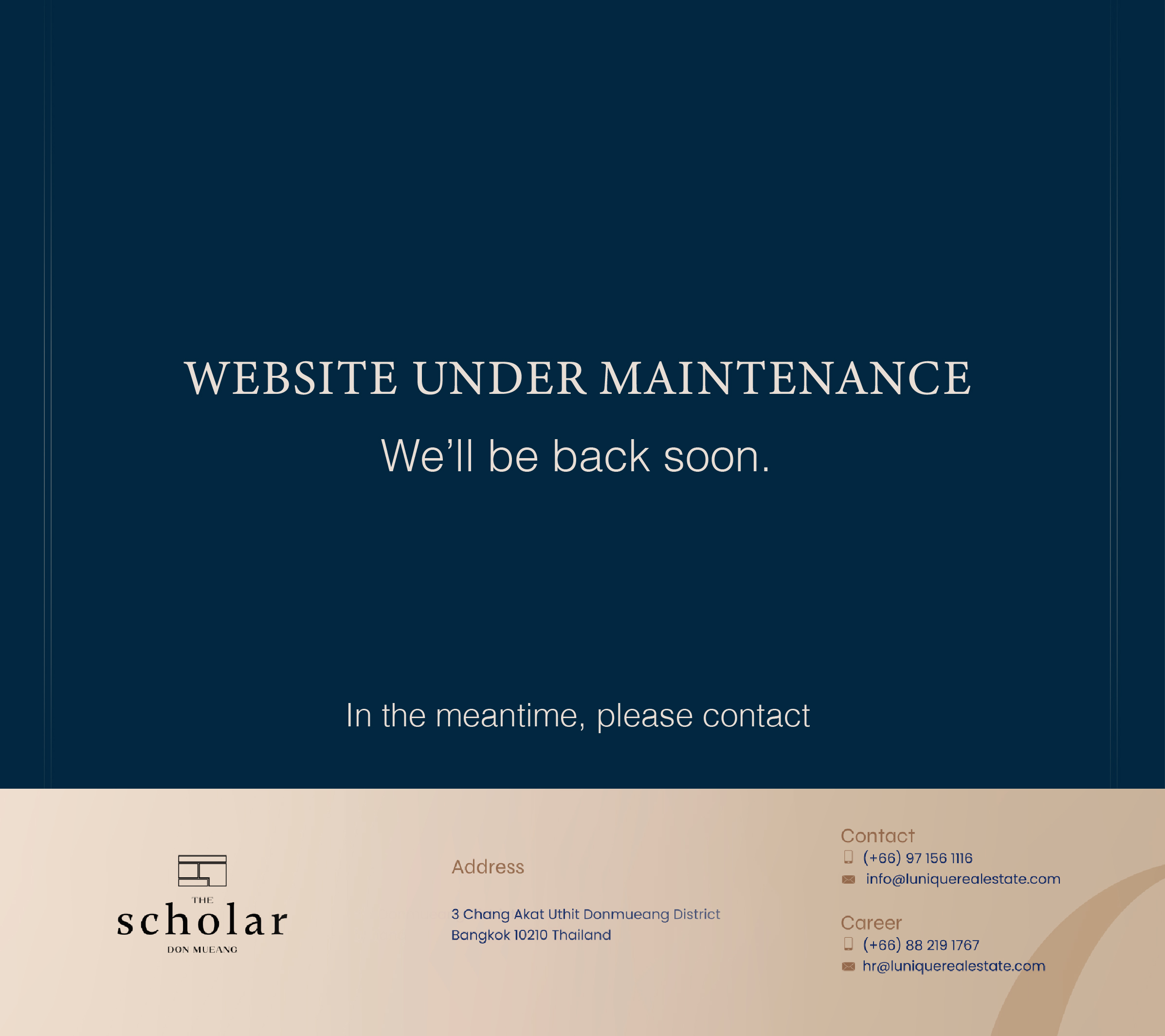 Under Maintenance